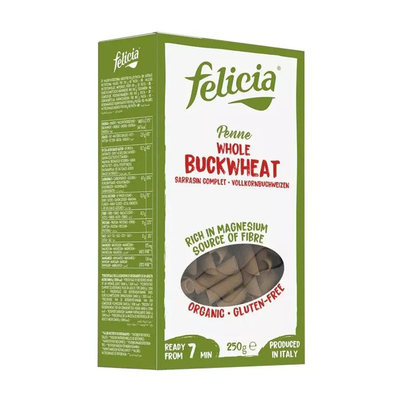 Penne eco din faina hrisca 250gr - Pronat