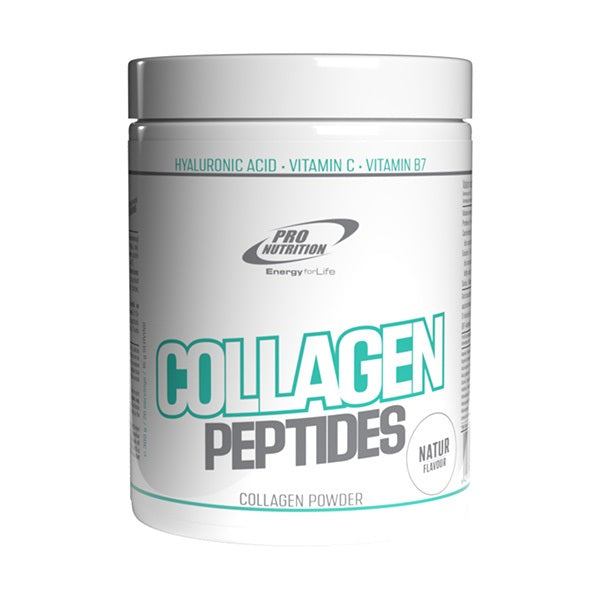 Collagen Peptides Natur (300 g) – Pro Nutrition - Peptide de colagen, vitamina C, acid hialuronic și biotină