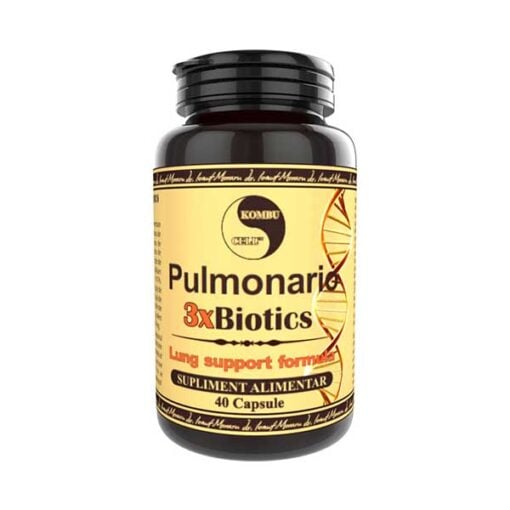 Pulmonario 3xbiotics 40cps - Medica