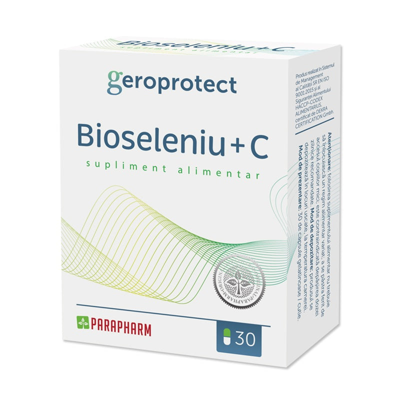 BioSeleniu + Vitamina C, 30 cps-QUAN.00013