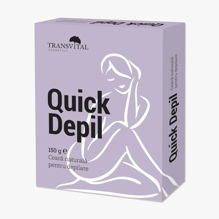 Ceara depilatoare Quick Depil, 150 gr-QUAN.00023