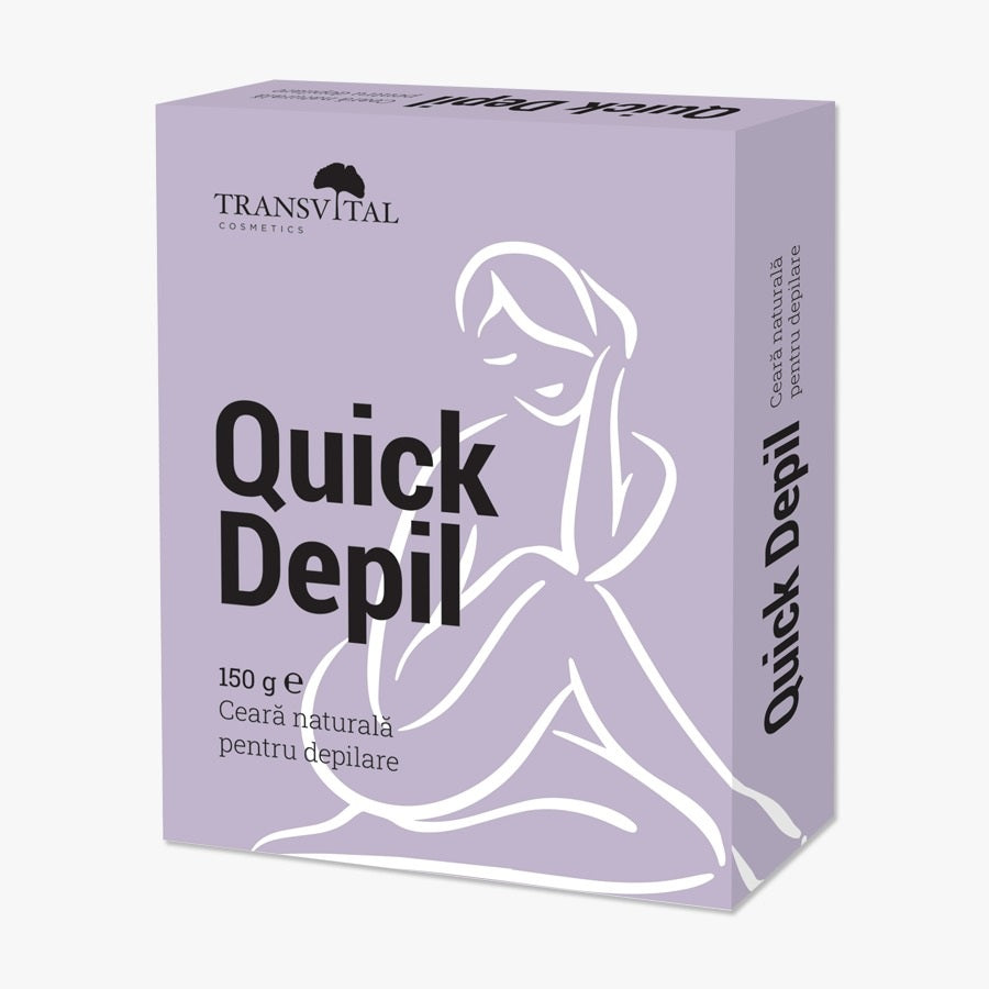 Ceara depilatoare quick depil 150gr - Quantum Pharm
