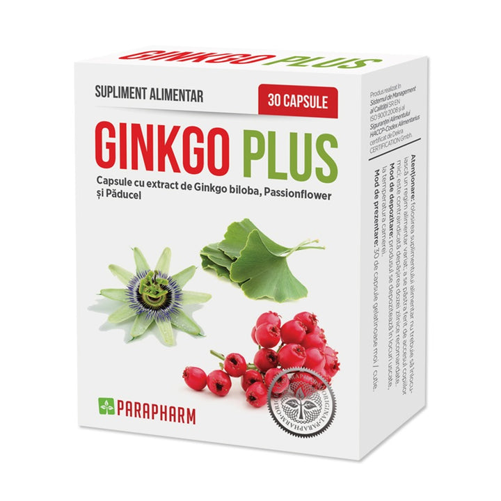 Ginkgo Plus, 30 cps-QUAN.00038