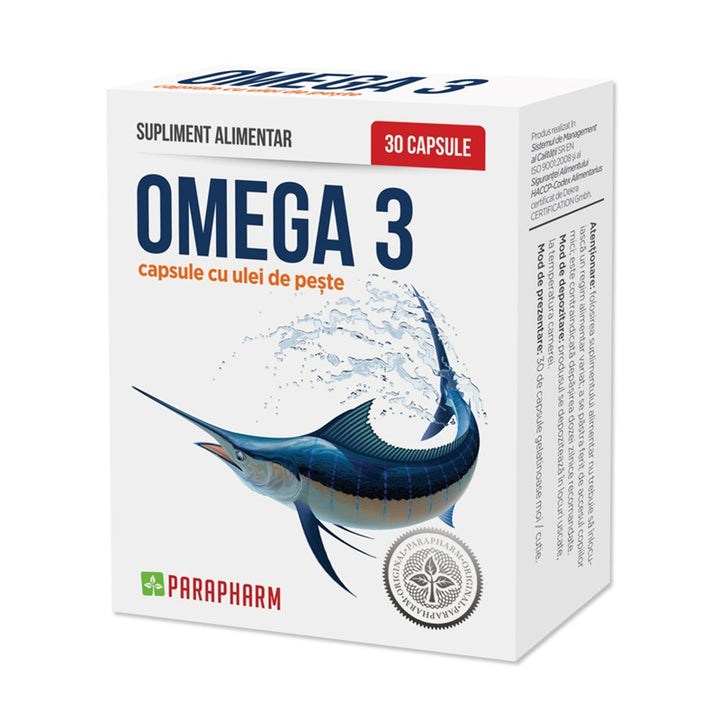 Omega 3 (ulei peste), 30 cps-QUAN.00051