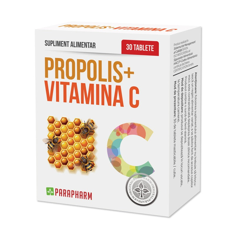 Propolis + Vitamina C, 30 cps-QUAN.00059