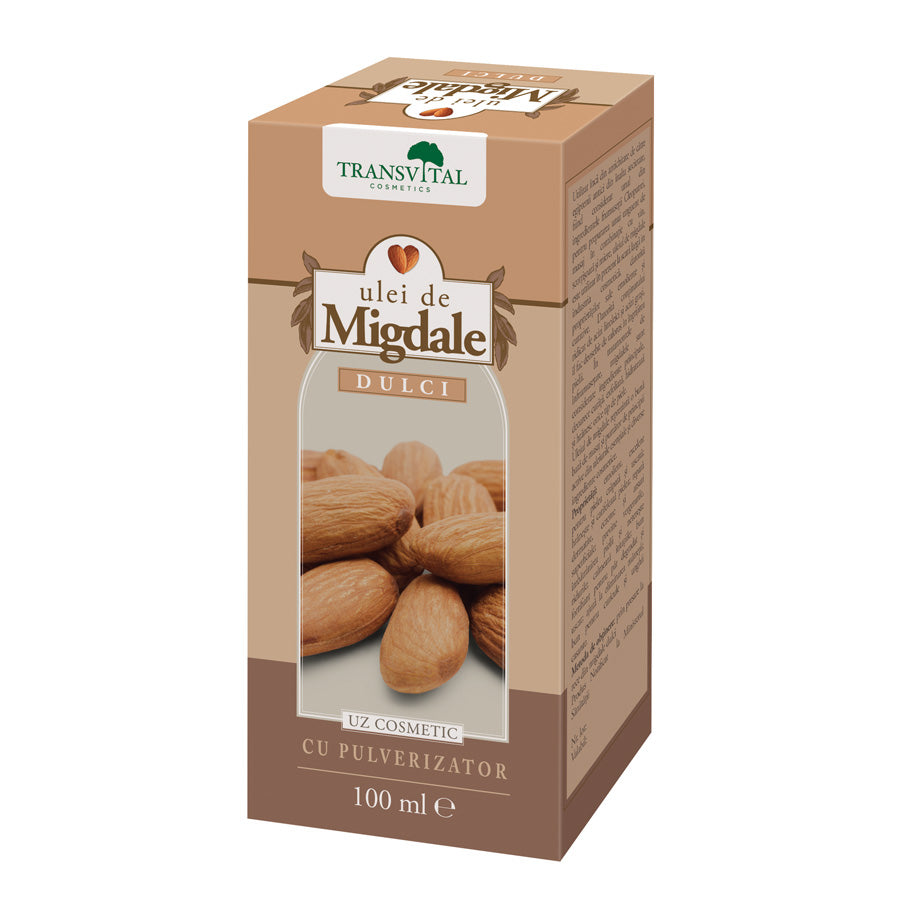 Ulei migdale dulci 100ml - Quantum Pharm