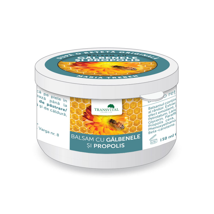 Balsam cu galb si propolis 150ml - Quantum Pharm