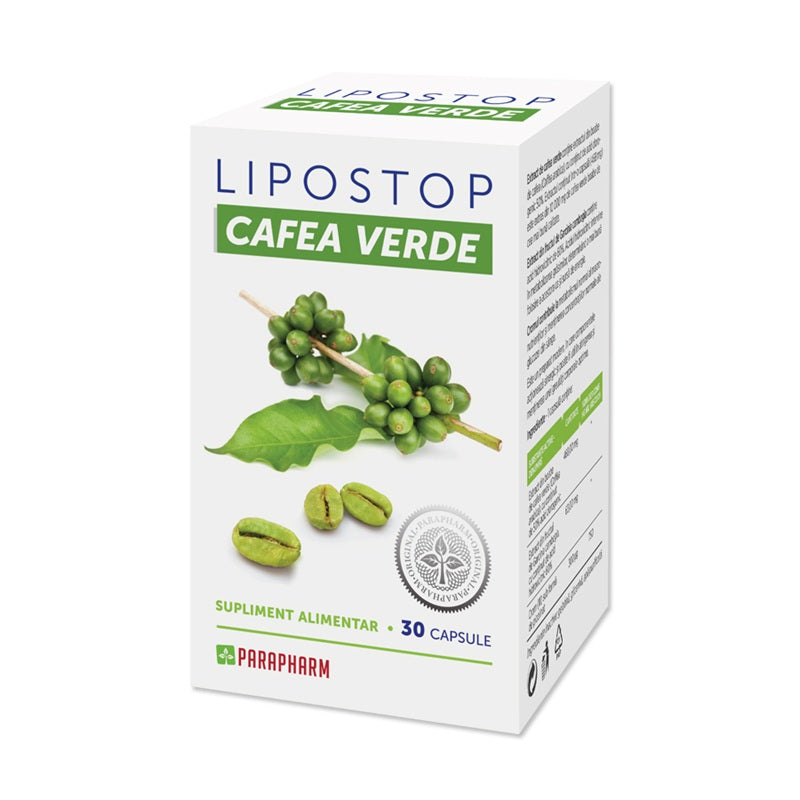 Lipostop Cafea Verde, 30 cps-QUAN.00214