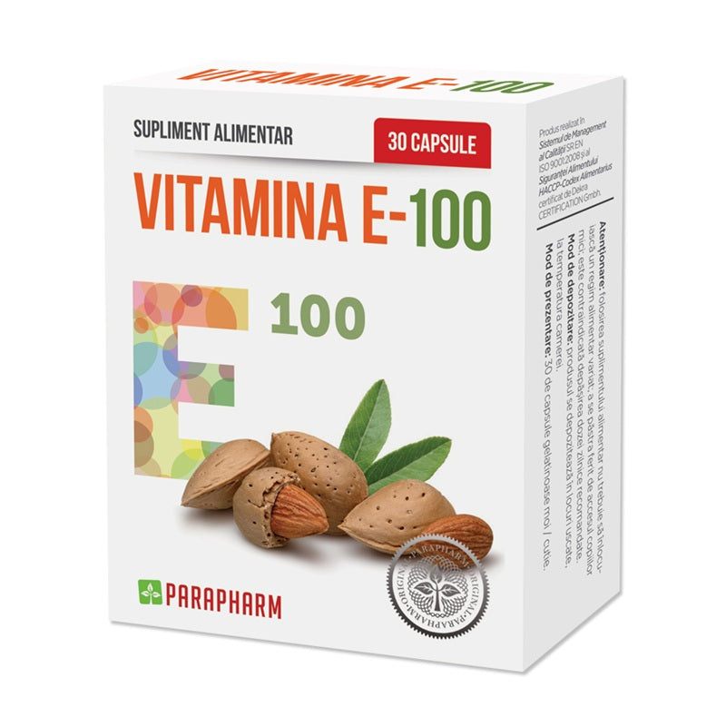 Vitamina e-100 30cps - Quantum Pharm