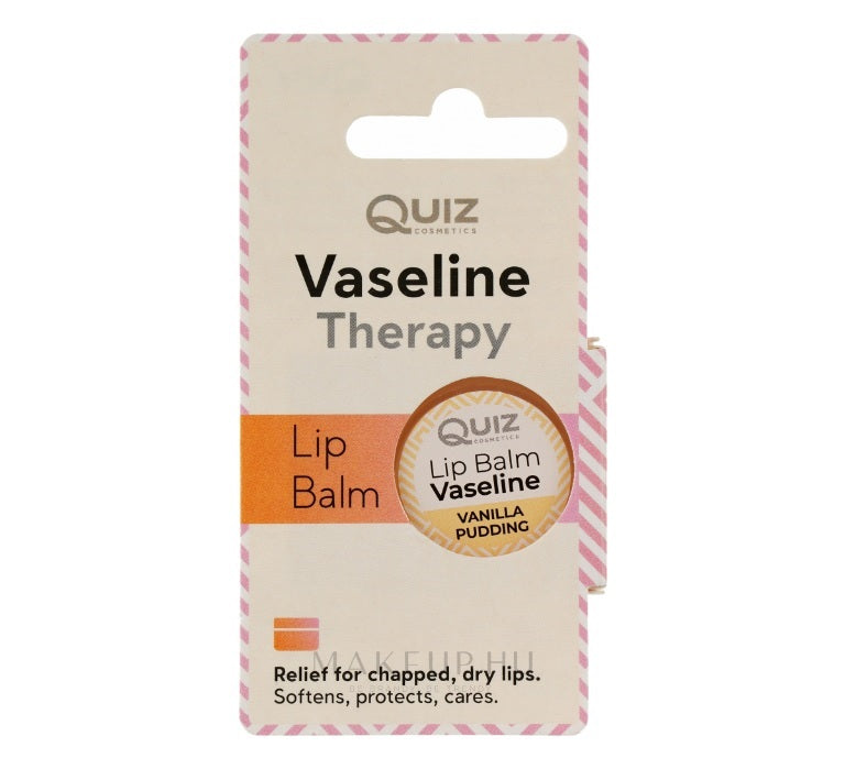 Balsam de buze cu vaselina Vanilie, 10 ml-QUIZ.00021