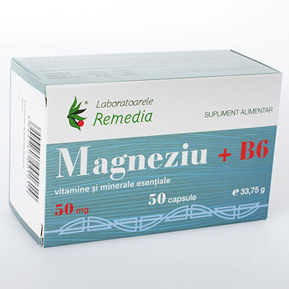 Magneziu + B6 50 mg, 50 cps-REME.00029
