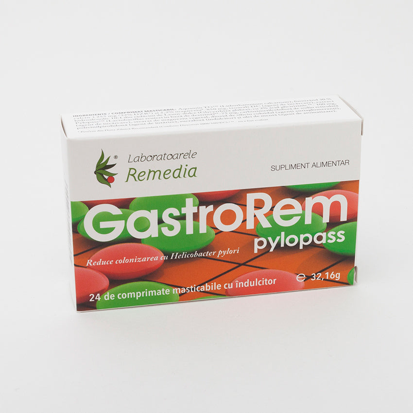 Gastrorem pylopass 24cpr - Remedia