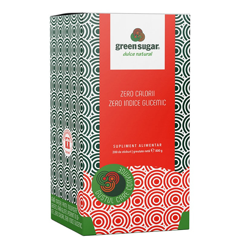 Green sugar 4gr*200buc (stick-uri) - Remedia