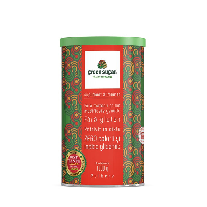 Green sugar pulbere (cutie metalica) 1kg - Remedia