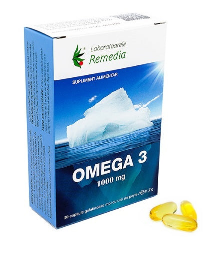 Omega 3 1000mg 50cps moi - Remedia