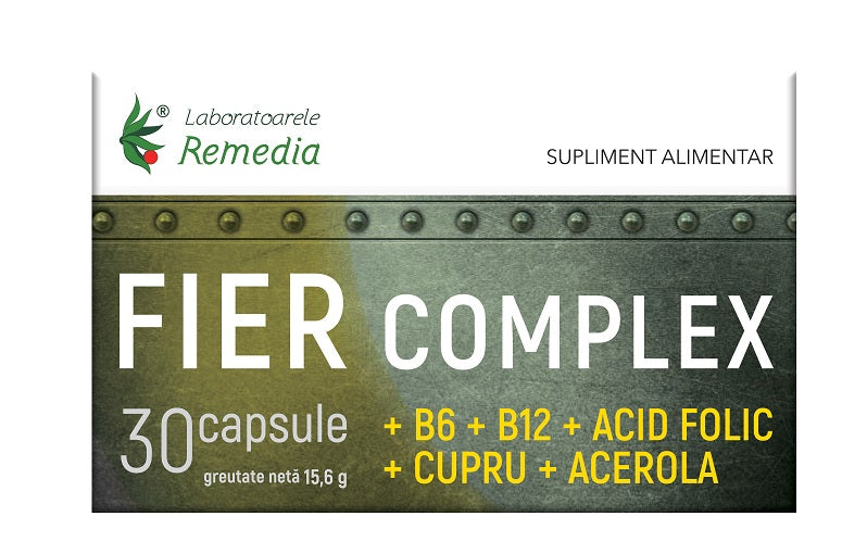 Fier complex 30cps - Remedia