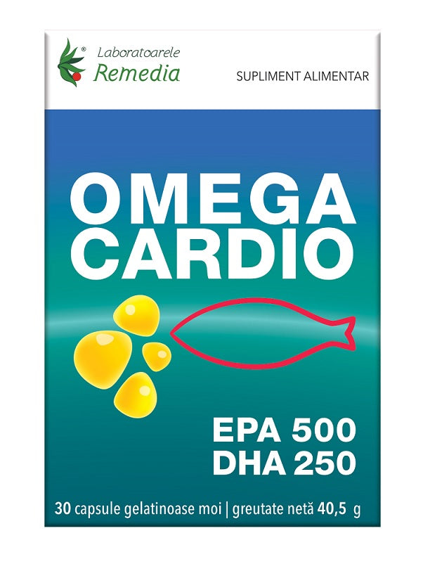 Omega cardio 30cps gelatinoase moi - Remedia