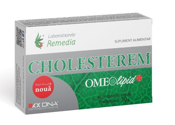 Cholesterem omeolipid 40cpr filmate - Remedia