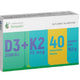 Vitamina d3 2000ui+k2 75mcg 40cpr filmate - Remedia
