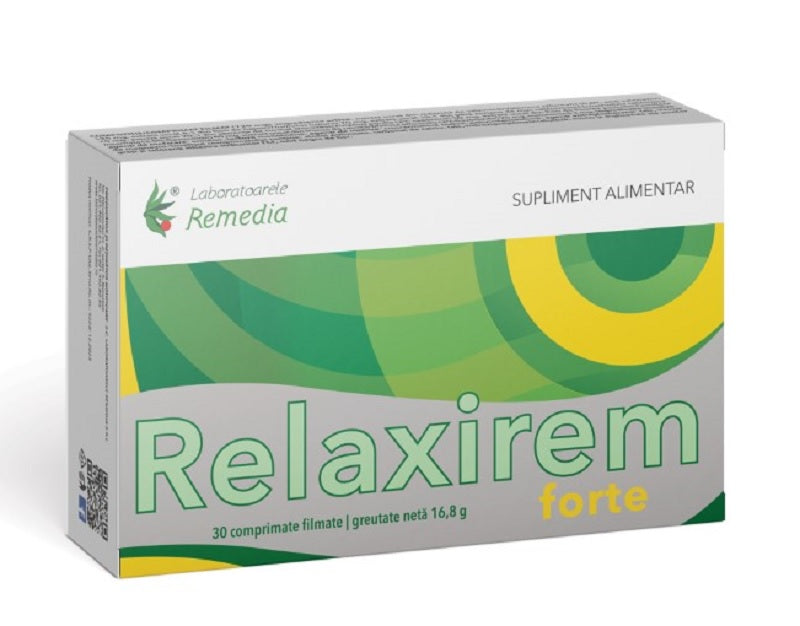 Relaxirem forte 30cpr filmate - Remedia