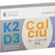 K2+d3+calciu(din coaja ou) 30cpr filmate - Remedia