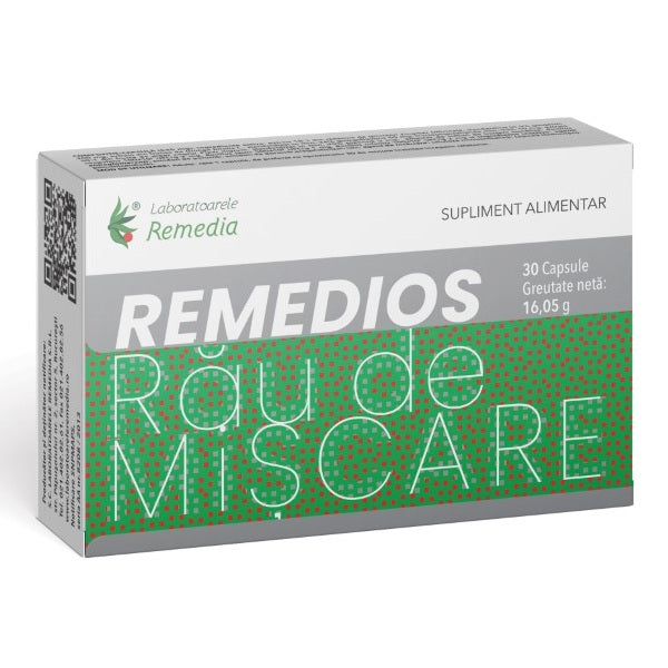 Remedios rau de miscare 30cps - Remedia