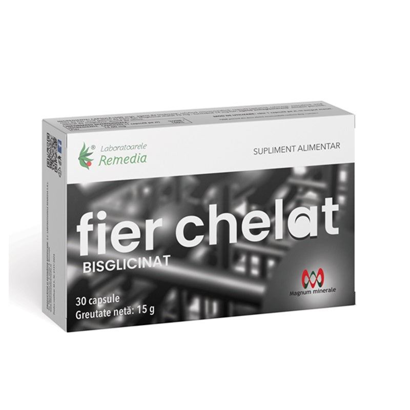 Fier chelat bisglicinat 30cps - Remedia