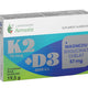 K2+d3+magneziu bisglicinat chelat 30cpr filmate - Remedia
