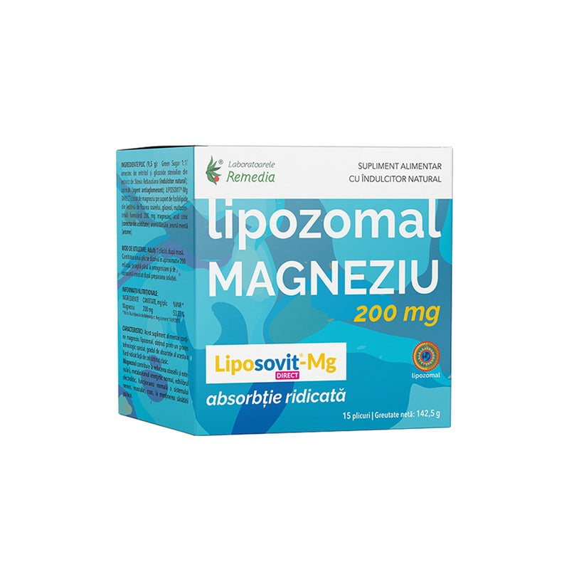 Lipozomal magneziu 200mg 15dz - Remedia