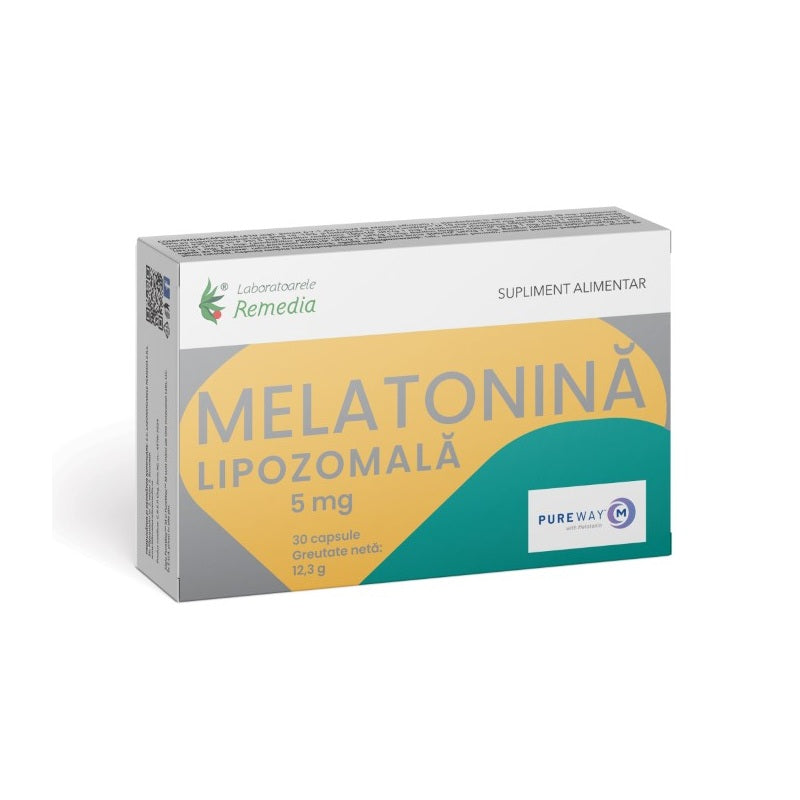 Melatonina lipozomala 5mg 30cps - Remedia
