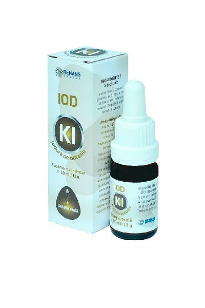 Iodura de potasiu solutie 10ml - Renans Pharma