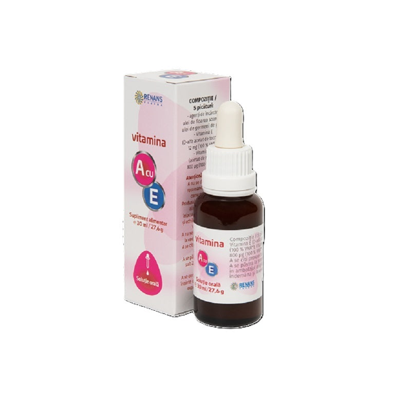 Vitamina a cu e 30ml - Renans Pharma