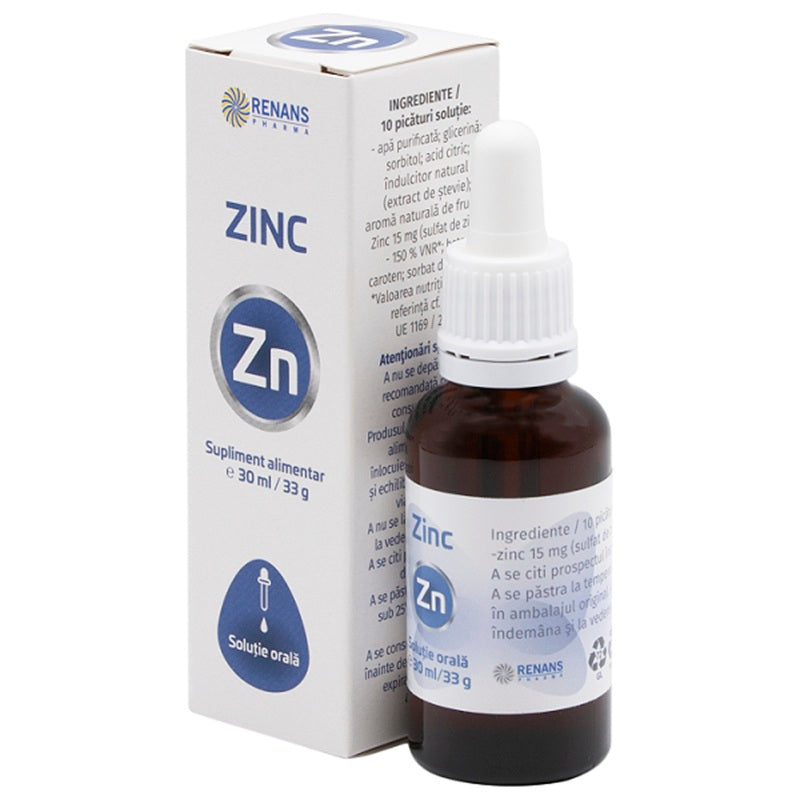 Zinc 30ml - Renans Pharma