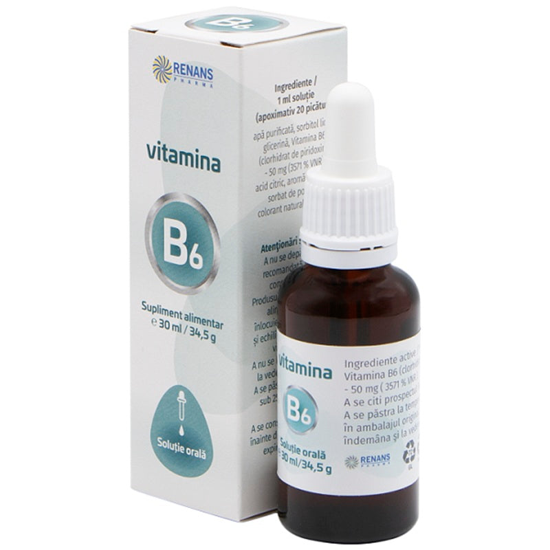 Vitamina b6 30ml - Renans Pharma