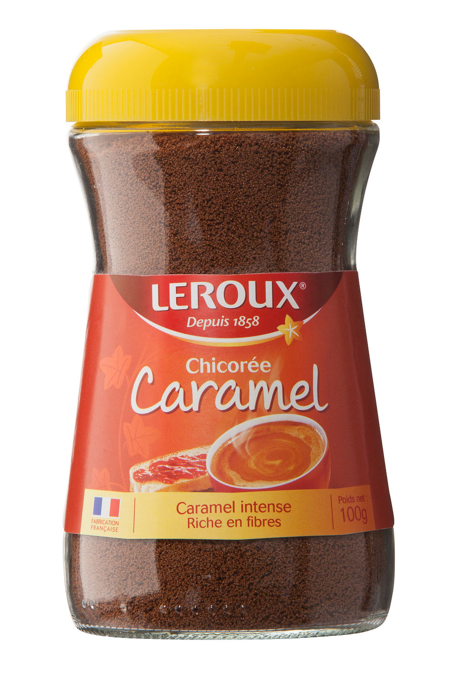 Cicoare solubila caramel Leroux, 100 gr-RIVO.00005