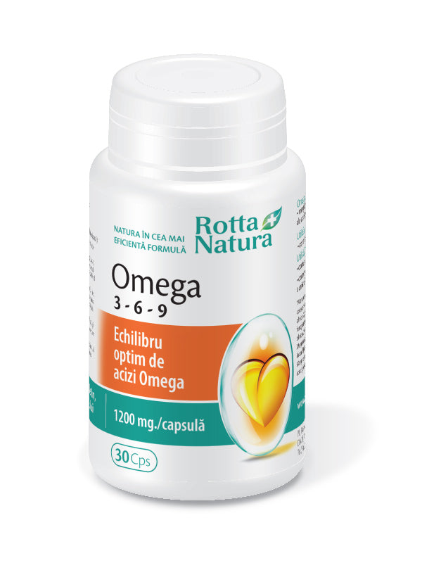 Omega 3-6-9 30cps - Rotta Natura
