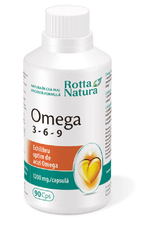 Omega 3-6-9 90cps - Rotta Natura