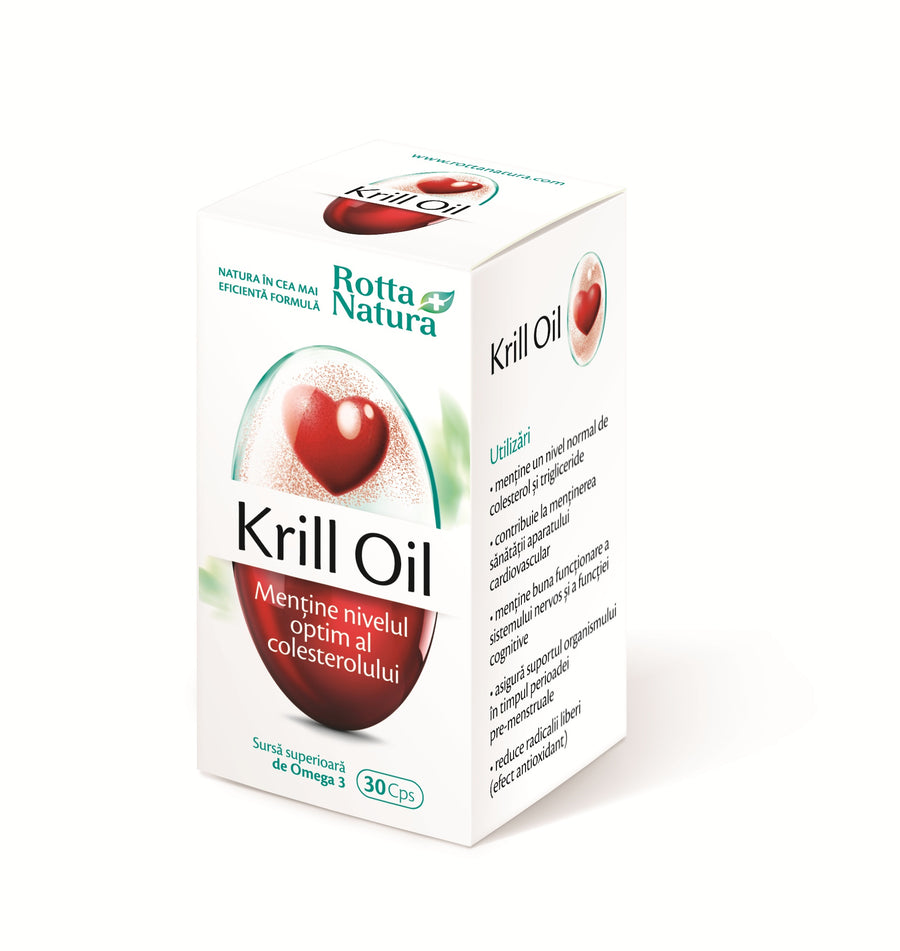 Krill Oil 500 mg, 30 cps-ROTT.00102