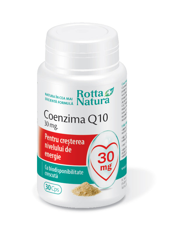 Coenzima q10 30mg 30cps - Rotta Natura