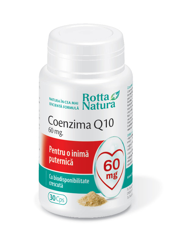Coenzima q10 60mg 30cps - Rotta Natura