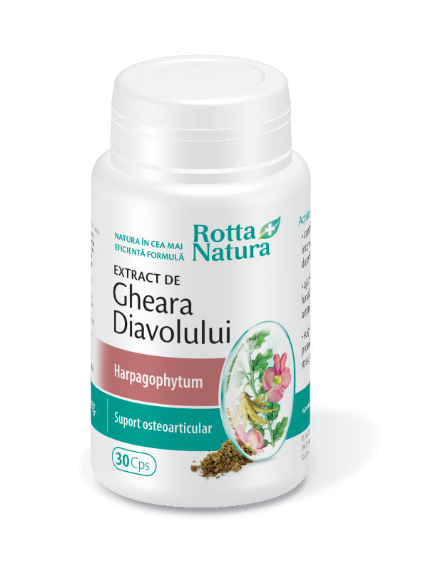 Gheara diavolului extract, 30 cps-ROTT.00134
