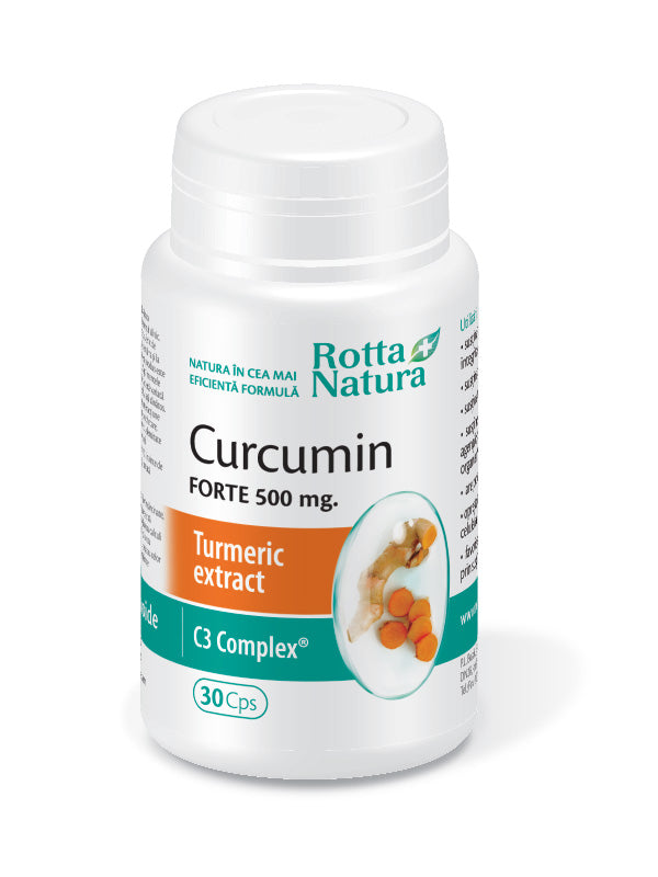 Curcumin forte 500mg 30cps - Rotta Natura