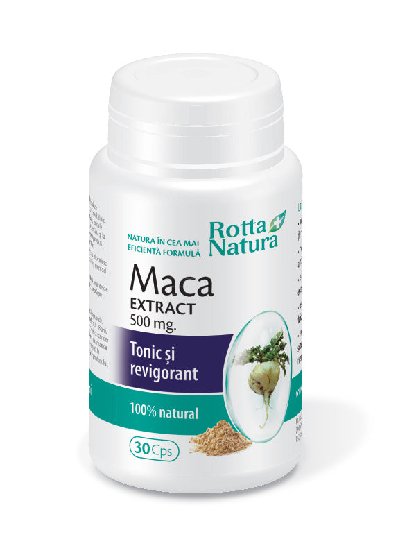 Maca extract 500mg 30cps - Rotta Natura