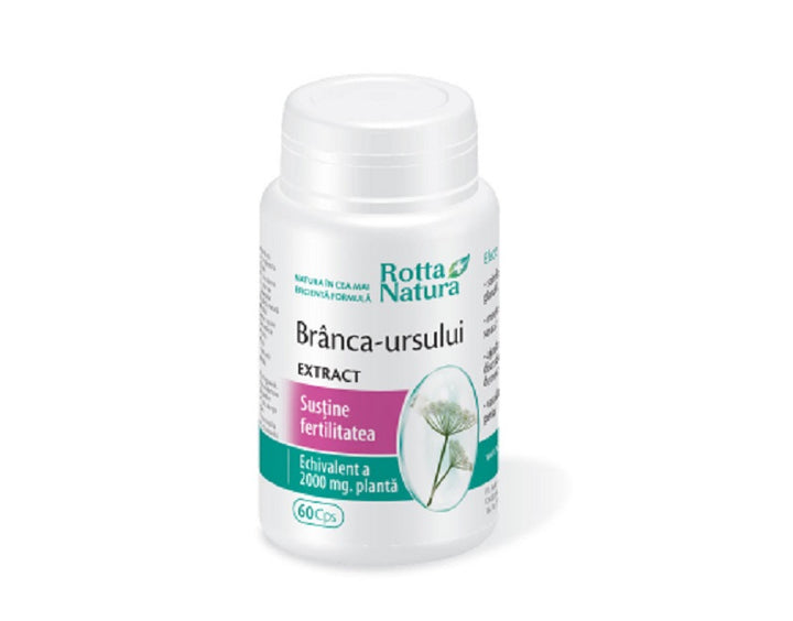 Branca‑ursului extract, 60 cps-ROTT.00206