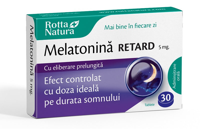 Melatonina retard 5mg 30cpr - Rotta Natura