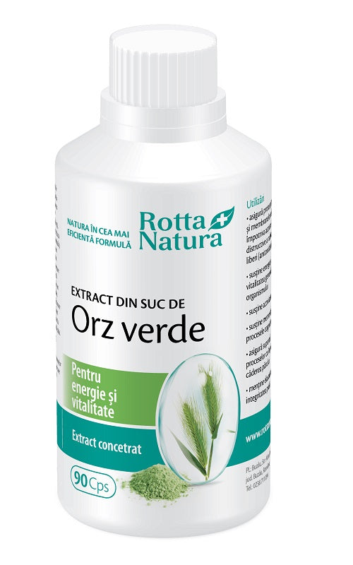 Suc de orz verde extract 90cps - Rotta Natura