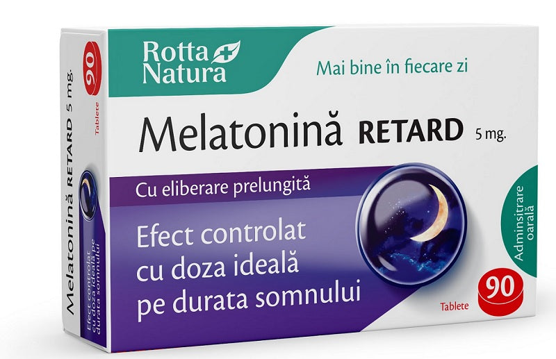 Melatonina retard 5mg 90cpr - Rotta Natura