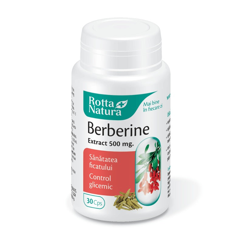 Berberine extract 500mg 30cps - Rotta Natura