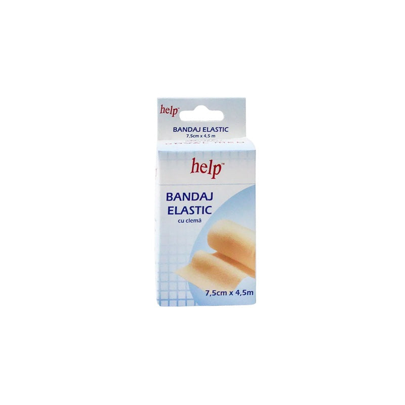 Bandaj elastic cu cleme 7,5cm*4,5m - Roval Med