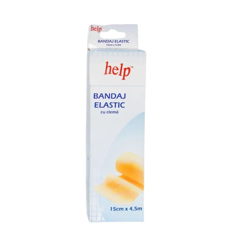 Bandaj elastic cu cleme 15cm*4,5m - Roval Med